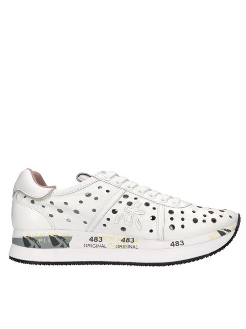 Sneakers in pelle e tessuto PREMIATA | CONNY VAR 5640BIANCO